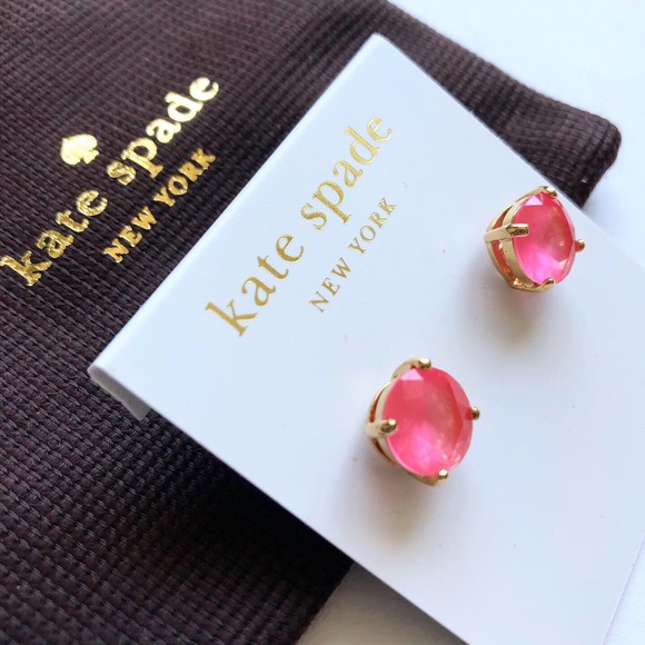 kate spade Jewelry - KATE SPADE ♠️ Pink Stud Earrings